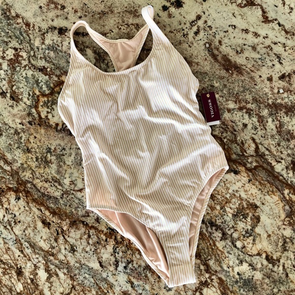 ❌SOLD❌ NWT Vigoss Sporty Racerback Swimsuit, XL - Picture 3 of 8